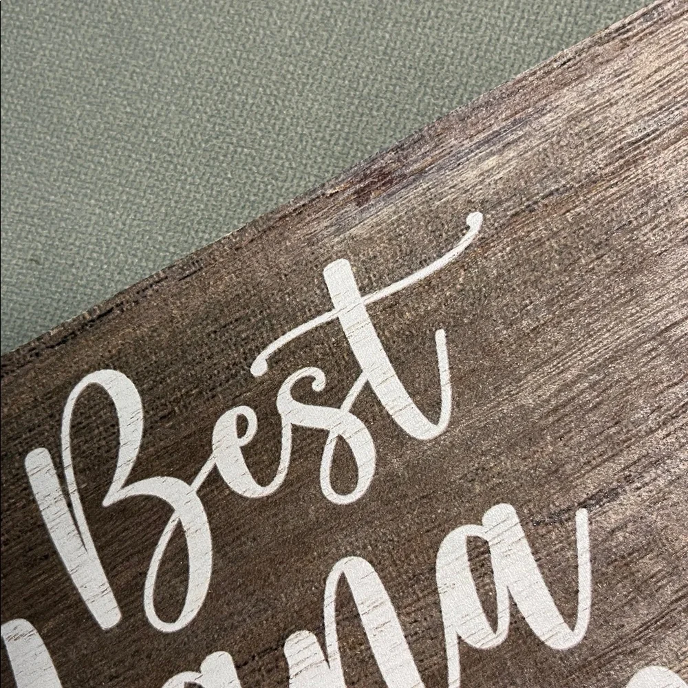 BEST NANA EVER STRING HEART PICTURE WALL/DESK FRAME 11 x 8 WITH 3x5 PHOTO INSERT